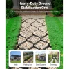 VEVOR Gravel Grid, 2 Inch Depth, 17.06 x 8.86 FT / 5200 x 2700 mm, 1880 LBS Per Sq ft Grass Ground Retainer, Permeable Geo Grids Driveway Stabilization, for Garden, Patio, Walkway, RV Parking Slopes