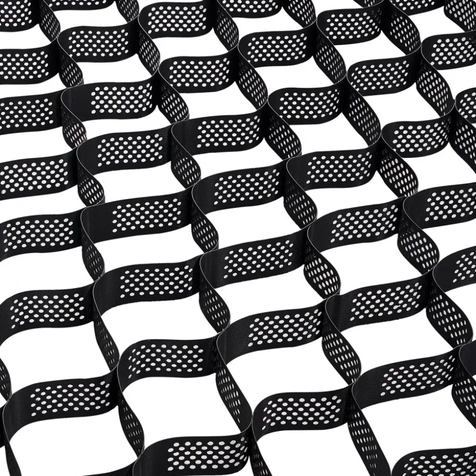 VEVOR Gravel Grid, 2 Inch Depth, 17.06 x 8.86 FT / 5200 x 2700 mm, 1880 LBS Per Sq ft Grass Ground Retainer, Permeable Geo Grids Driveway Stabilization, for Garden, Patio, Walkway, RV Parking Slopes