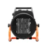 VEVOR Greenhouse Heater with Thermostat, 1500W PTC Fast Heating with Overheat Protection, 3-Speed Setting Small Grow Tent Heater, Electric Portable Heater Fan for Green House, Flower Room, Workplace