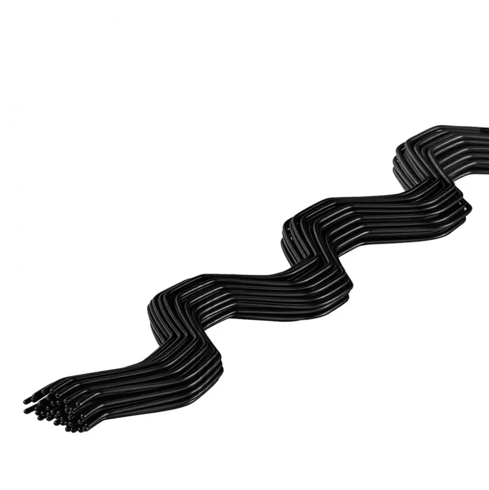 VEVOR Greenhouse Spring Wire and Lock Channel, 30 Packs 6.56 ft PVC-Coated Wiggle Wire & Aluminum Alloy Channel Bundle Kit with Included Screws, 0.05 in Thickened, Poly Film & Shade Cloth Attachments