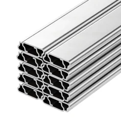 VEVOR Greenhouse Spring Wire and Lock Channel, 20 Packs 6.56 ft PVC-Coated Wiggle Wire & Aluminum Alloy Channel Bundle Kit with Included Screws, 0.05 in Thickened, Poly Film & Shade Cloth Attachments