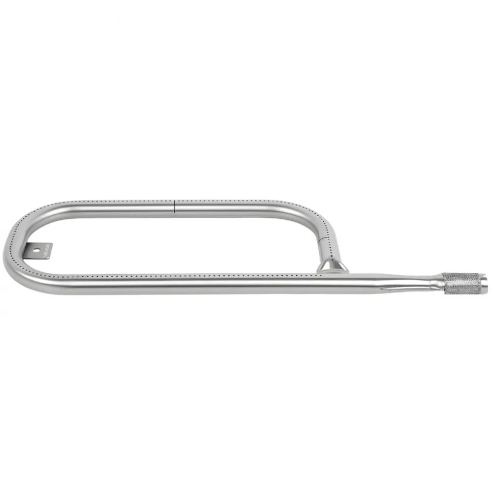 VEVOR Grill Burner Tube for Weber Q100, Q120, Q1000, Q1200, Baby Q Gas Grills, 17 inch 304 Stainless Steel Tube Burner for Weber 516001, 516002, 50060001, Replacement Part 69957, 60040, 41657, 45657