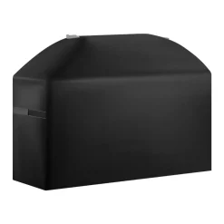 VEVOR Grill Cover, 63 inch BBQ Covers for Outdoor Grills, Waterproof, Fade Resistant, Weather Resistant Heavy Duty 600D Polyester, Easy On/Off, with Hook-and-Loop Straps, Black