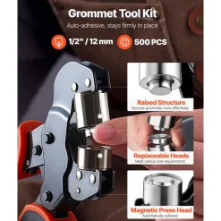 VEVOR Grommet Tool Kit 1/2