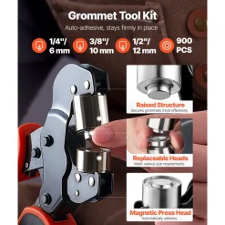 VEVOR Grommet Tool Kit 1/4