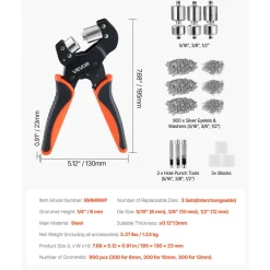VEVOR Grommet Tool Kit 5/16