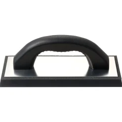 VEVOR Grout Float, Professional Rubber Tile Grout Tool with Anti-slip Handle & Lightweight Aluminum Connector Backplate, Easy to Operate & Cleaning for Smoothly Apply to Concrete, Plaster, Drywall