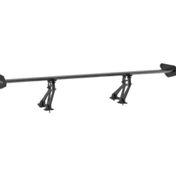 VEVOR GT Wing Car Spoiler, 43.3 inch Universal Spoiler with Single Deck, Adjustable Lightweight Aluminum, Car Rear Spoiler Wing, Racing Spoiler BGW/JDM Drift Black