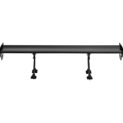 VEVOR GT Wing Car Spoiler, 43.3 inch Universal Spoiler with Single Deck, Adjustable Lightweight Aluminum, Car Rear Spoiler Wing, Racing Spoiler BGW/JDM Drift Black