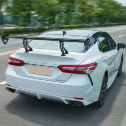 VEVOR GT Wing Car Spoiler, 43.3 inch Universal Spoiler with Single Deck, Adjustable Lightweight Aluminum, Car Rear Spoiler Wing, Racing Spoiler BGW/JDM Drift Black
