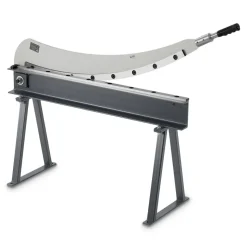 VEVOR Guillotine Shear, 39 in Bed Width Benchtop Cutter, Manual Hand Plate Shear for Metal Sheet Processing, with Q235 Material, High Precision, Stand, for PCB Board, Aluminum, Steel, Copper, Plastic