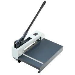 VEVOR Guillotine Sheet Metal Shear, 12 in Manual Hand Plate Shear, Heavy Duty Metal Plate Cutter Tool, with Solid Steel Frame, High Precision, for Cutting PCB Boards, Aluminum, Steel, Copper, Plastic