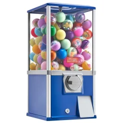 VEVOR Gumball Machine, 21 inch Height Candy Vending Machine Dispenser, 25-Cent Vending Machines for Shopping Malls, Supermarkets, Amusement Parks, Arcades, Holds Up to 180 1.77 inch Spherical Candies