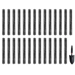 VEVOR Gutter Brush, 80 Feet Total Length 4.33 inch Diameter Gutter Cleaning Tools, Ground-Level Gutter Brush Leaf Guard for 5 Inch Gutters, Easily Clear roof Leaves and Debris, 27 Pack