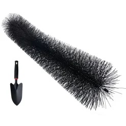 VEVOR Gutter Brush, 60 Feet Total Length 4.33 inch Diameter Gutter Cleaning Tools, Ground-Level Gutter Brush Leaf Guard for 5 Inch Gutters, Easily Clear roof Leaves and Debris, 20 Pack