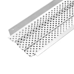 VEVOR Gutter Guard, 5 inch Aluminum Gutter Cover Heavy-Duty, 32ft Length Protection Cover for Leaf & Debris, 0.02 in Thickness Mill Finish, Easy DIY Install, Fast Drainage, Screws Included, 8 PCS
