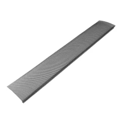 VEVOR Gutter Guard, 6 in Powder-Coated Steel Gutter Screen, Heavy-Duty 75 ft Length, 0.04 in Thickness, Leaf Guard for Debris and Leaves, Easy DIY Install, Fits 6" Standard Systems, 25 Pack, Black