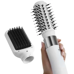 VEVOR Hair Dryer Styler, Ionic Hair Dryer Brush, 110,000RPM High-Speed Hot Air Styler with Brushless Motor, Oval & Paddle Brush, Blow Dryer Brush Styling Tool for Fast Drying Volumizing Straightening
