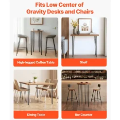 VEVOR Hairpin Table Legs 40