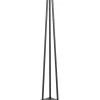 VEVOR Hairpin Table Legs 26" Black Set of 4 Desk Legs 880lbs Load Capacity (Each 220lbs) Hairpin Desk Legs 3 Rods for Bench Desk Dining End Table Chairs Carbon Steel DIY Heavy Duty Furniture Legs