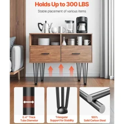 VEVOR Hairpin Table Legs 20