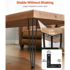 VEVOR Hairpin Table Legs 20