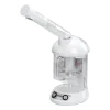 VEVOR Hair Steamer, 2-in-1 Professional Hair & Facial Steamer with Detachable Bonnet Hood, Nano Ionic & UV Ozone Face Steamer with 360° Rotatable Sprayer for Salon Spa Home Beauty