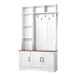 VEVOR Hall Tree with Bench and Shoe Storage, 39