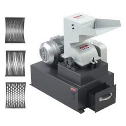 VEVOR Hammer Crusher, 3KW 220V Electric Rock Stone Shatter Grinder, Glass Crushing Machine with 400 to 600 kg/h Crushing Capacity, Coal Crusher Milling Machine with 0.12/0.24/0.4 inch Sieve Screens