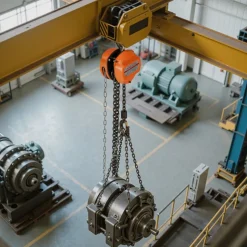 VEVOR Hand Chain Hoist, 1 Ton 2200 lbs Capacity, Manual Chain Block with Upgrade G80 Galvanized Chain, 20 ft Lifting Height, Heavy Duty Pulley Hoist for Garage Warehouse Automotive Machinery, Orange