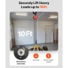 VEVOR Hand Chain Hoist, 1 Ton 2200 lbs Capacity, Manual Chain Block with Upgrade G70 Galvanized Chain, 10 ft Lifting Height, Heavy Duty Pulley Hoist for Garage Warehouse Automotive Machinery, Red