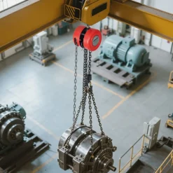 VEVOR Hand Chain Hoist, 1 Ton 2200 lbs Capacity, Manual Chain Block with Upgrade G70 Galvanized Chain, 10 ft Lifting Height, Heavy Duty Pulley Hoist for Garage Warehouse Automotive Machinery, Red