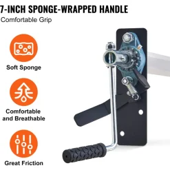 VEVOR Hand Crank Tarp Roller Kit, 64
