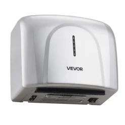 VEVOR Hand Dryer, 2 Pack 1300W Bathroom Air Hand Dryer, Automatic High Speed with HEPA Filter, Fast Drying, ABS Construction, AC110-120V Commercial Wall Mounted for Home Bathroom, Guest Room,Homestay