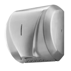VEVOR Hand Dryer, 1800W Bathroom Air Hand Dryer, Automatic High Speed with HEPA Filter, Fast Drying, Heavy Duty Brushed Stainless Steel, AC110-120V Commercial Wall Mounted for Restroom, Hotel, Office