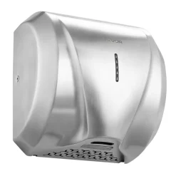 VEVOR Hand Dryer, 1800W Bathroom Air Hand Dryer, Automatic High Speed with HEPA Filter, Fast Drying, Heavy Duty Brushed Stainless Steel, AC110-120V Commercial Wall Mounted for Restroom, Hotel, Office