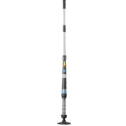 VEVOR Handheld Pool Vacuum, 8.5 GPM Cordless Spa Hot Tub Vacuum with Extension Pole and 2 Brush Heads, 60 Mins Running Time, for Small Debris, Sand, Rechargeable Pool Cleaner for Above Ground Pools