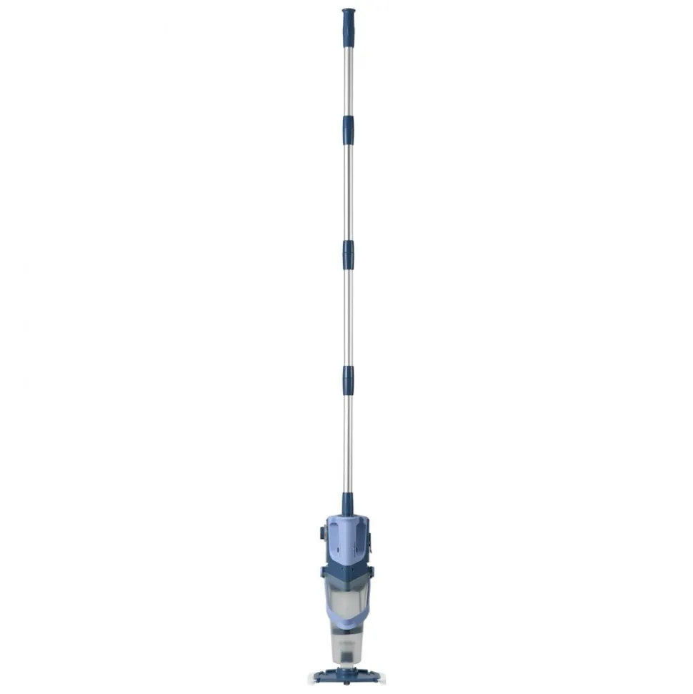 VEVOR Handheld Pool Vacuum, 26 GPM Cordless Spa Hot Tub Vacuum with Extension Pole, 60 Mins Running Time, Powerful Suction for Leaves and Debris, Rechargeable Pool Cleaner for Above Ground Pools