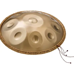 VEVOR Handpan Drum, 22 in & 12 Notes, D Minor Hand Drum, Hand Pan Drum Instrument with Mallets, 440Hz Handpan Stand & Carry Bag, Steel Healing Sound Drum, Percussion Instruments for Adults Beginners