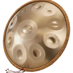 VEVOR Handpan Drum, 22 in & 12 Notes, D Minor Hand Drum, Hand Pan Drum Instrument with Mallets, 440Hz Handpan Stand & Carry Bag, Steel Healing Sound Drum, Percussion Instruments for Adults Beginners