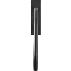 VEVOR Handrails for Outdoor Steps, 29" Length Wall Mount Safety Railings for 1-3 Steps, U-Shaped Handrail with Matte Black Finished, Stair Handrails for Kids, Elderly, Pregnant Women, Disabled