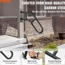VEVOR Handrails for Outdoor Steps, 29