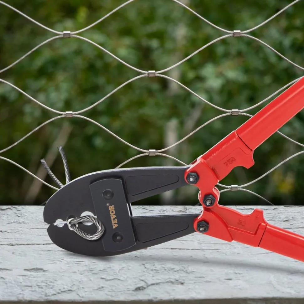 VEVOR 30" Hand Swager, Swaging Tool for 5/32", 1/4" and 5/16" Wire Rope Cable