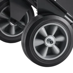VEVOR Hand Truck, 600 lbs Load Capacity, Heavy-Duty Hand Truck Dolly with Wheels & Telescoping Handle, Portable Dolly with Tie-down Strap for Moving Home, Office, Warehouse, Supermarket