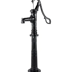 VEVOR Hand Water Pump with Stand 15.7 x 9.4 x 53.1 inch Pitcher Pump & 26 inch Pump Stand with Pre-set 1/2