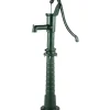 VEVOR Hand Water Pump with Stand, 15.7 x 9.4 x 51.6 inch Pitcher Pump& 26 inch Pump Stand with Pre-set 1/2" Holes for Easy Installation, Rustic Cast Iron Well Pump for Yard, Garden, Farm Irrigation,