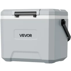 VEVOR Hard Cooler, 17QT Portable Cooler, Leak-Resistant Coolbox Keeps Contents Cool for 48 Hours, Insulated Chests with Ice Retention and Heavy-Duty Handle, Ultra-Light for Camping, Concerts, Sports
