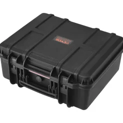 VEVOR Hard Pistol Cases with Pre-cut Lining, Waterproof & Dustproof Hard Gun Case for 6 Pistol, 19.3×17.1×8.3 in Lockable Pistol Case, Black
