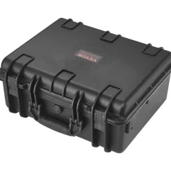VEVOR Hard Pistol Cases with Pre-cut Lining, Waterproof & Dustproof Hard Gun Case for 5 Pistol, 18.9×16.3×8.5 in Lockable Pistol Case, Black