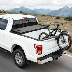 VEVOR Hard Tri-Fold Truck Bed Tonneau Cover, Compatible with 2007-2026 Chevy Silverado/GMC Sierra 1500 5.8 ft (69.3 in) Short Box (No CarbonPro Bed), Waterproof Fiberglass Folding Truck Tonneau Cover